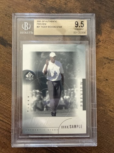Upper deck 2001 tiger woods - 2001,